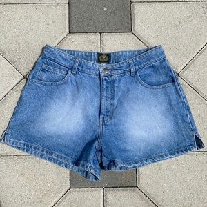VTG Paris Blues Denim Jean Shorts